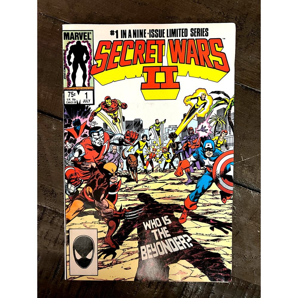 VINTAGE COMPLETE SET Marvel 1985 "SECRET WARS II" - MINT - Massive Tie-Ins!